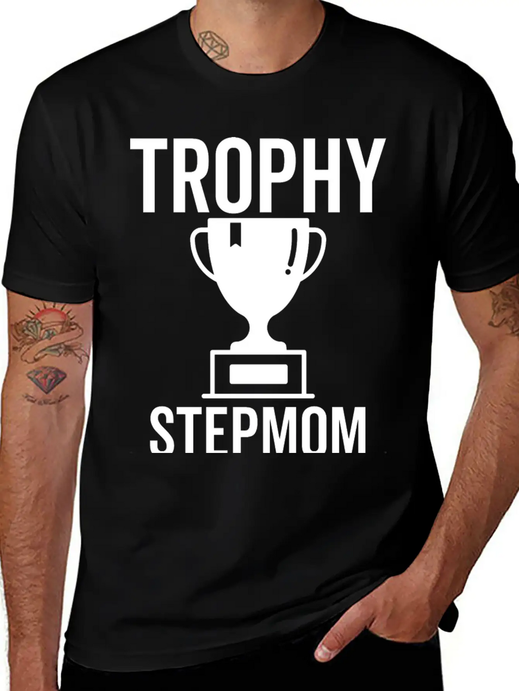 Trophy Stepmom Stylish Everyday T-Shirt – Unisex Basic Cotton Tee