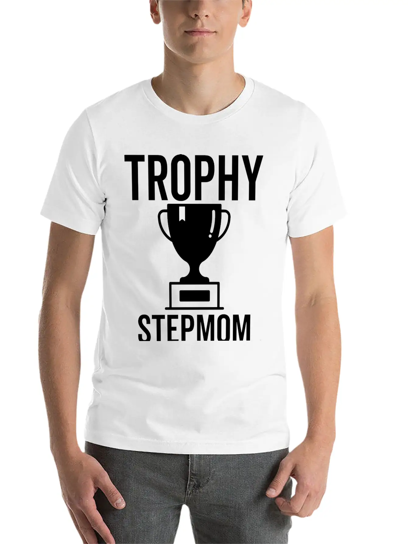 Trophy Stepmom Stylish Everyday T-Shirt – Unisex Basic Cotton Tee