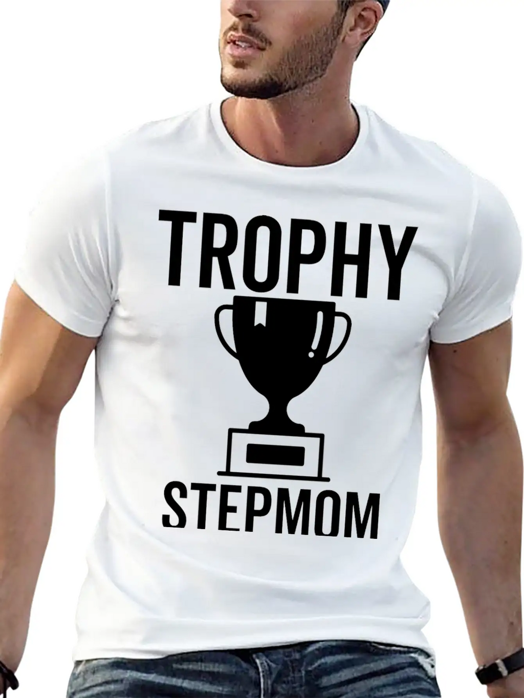 Trophy Stepmom Stylish Everyday T-Shirt – Unisex Basic Cotton Tee