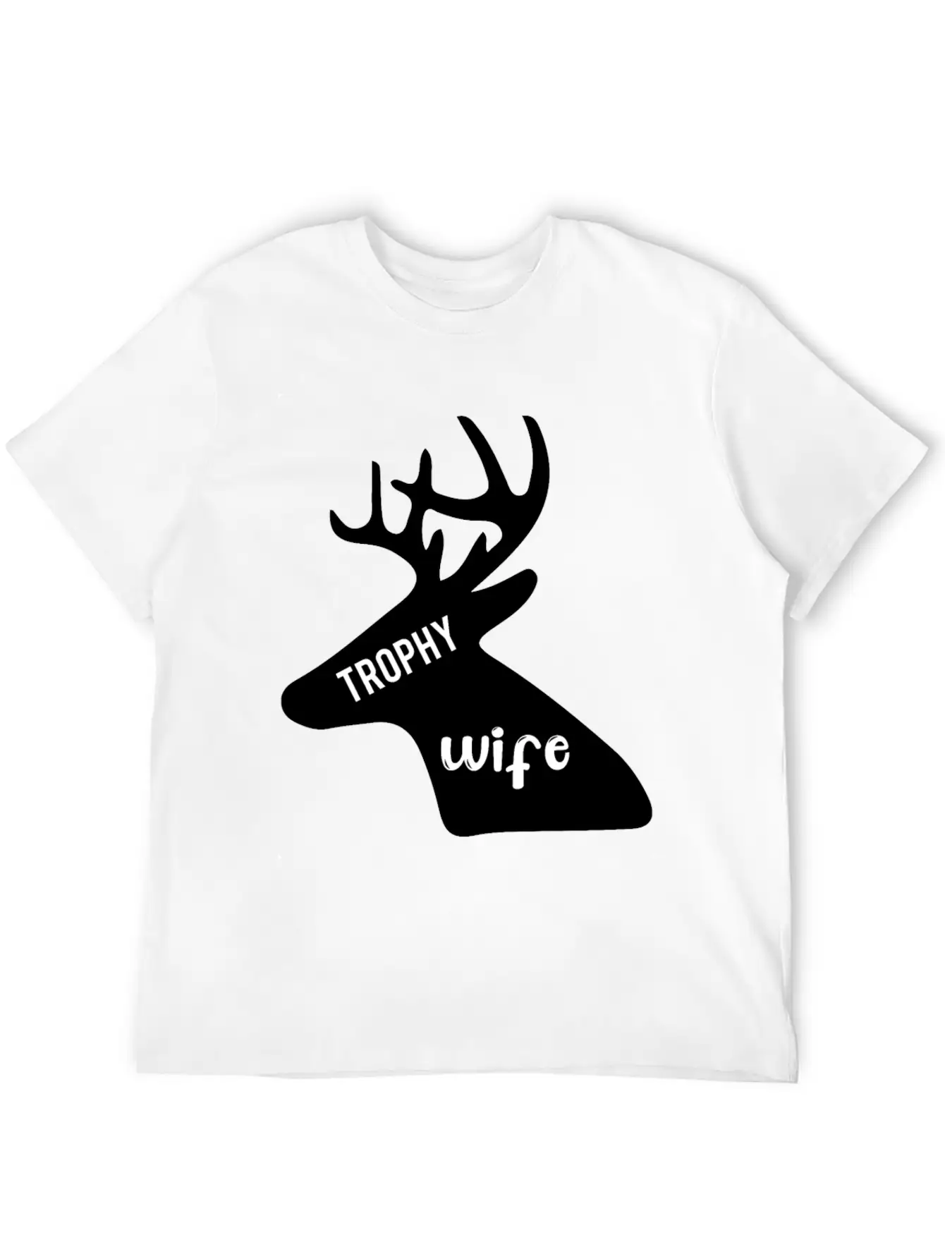 Trophy Wife Casual Graphic T-Shirt – Simple And Comfortable Daily Wear