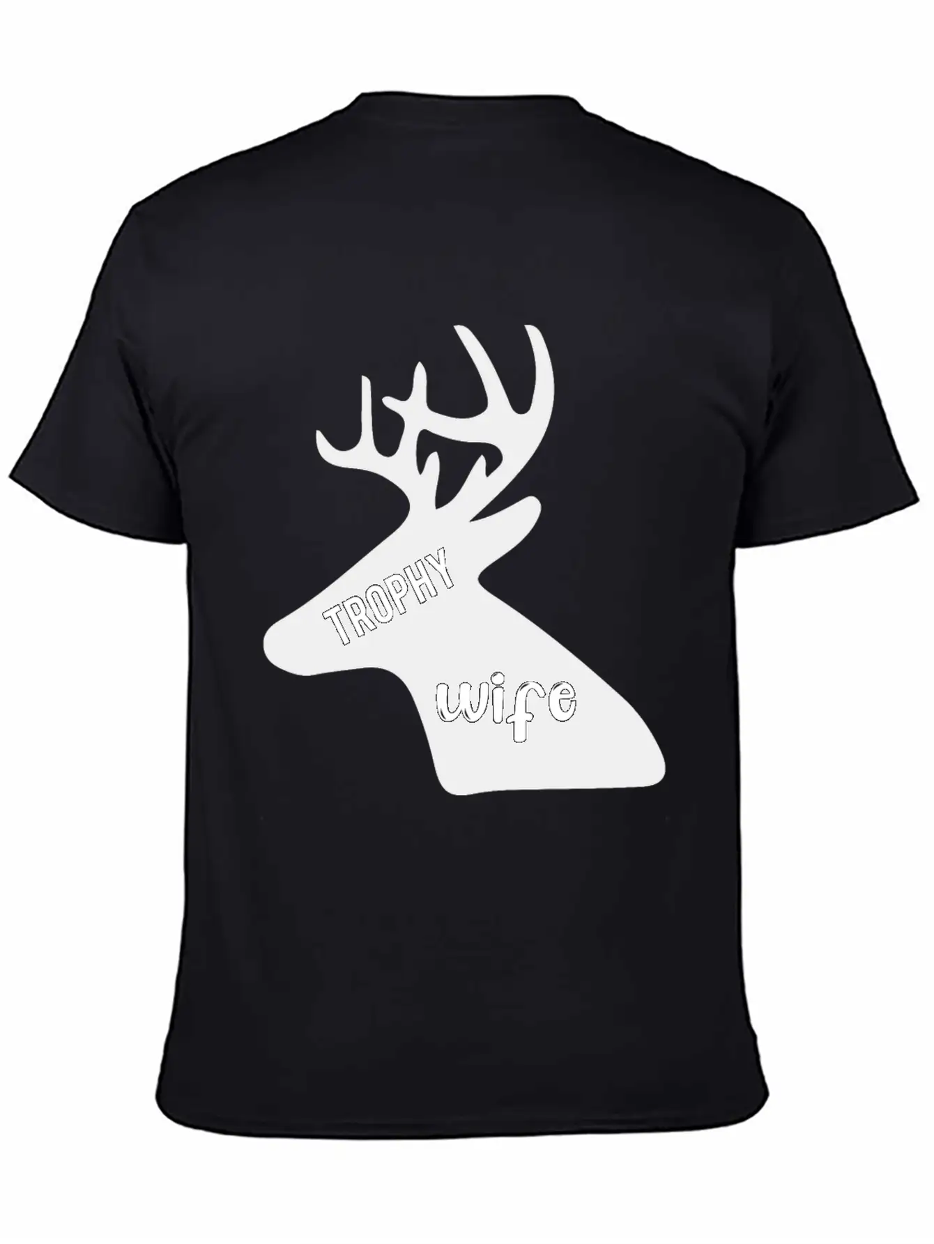 Trophy Wife Casual Graphic T-Shirt – Simple And Comfortable Daily Wear