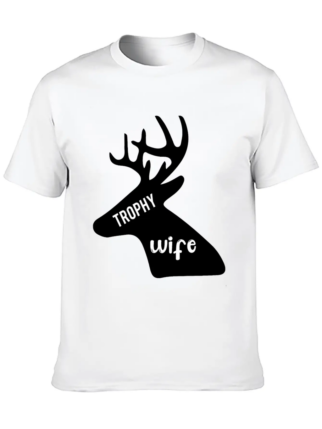 Trophy Wife Casual Graphic T-Shirt – Simple And Comfortable Daily Wear