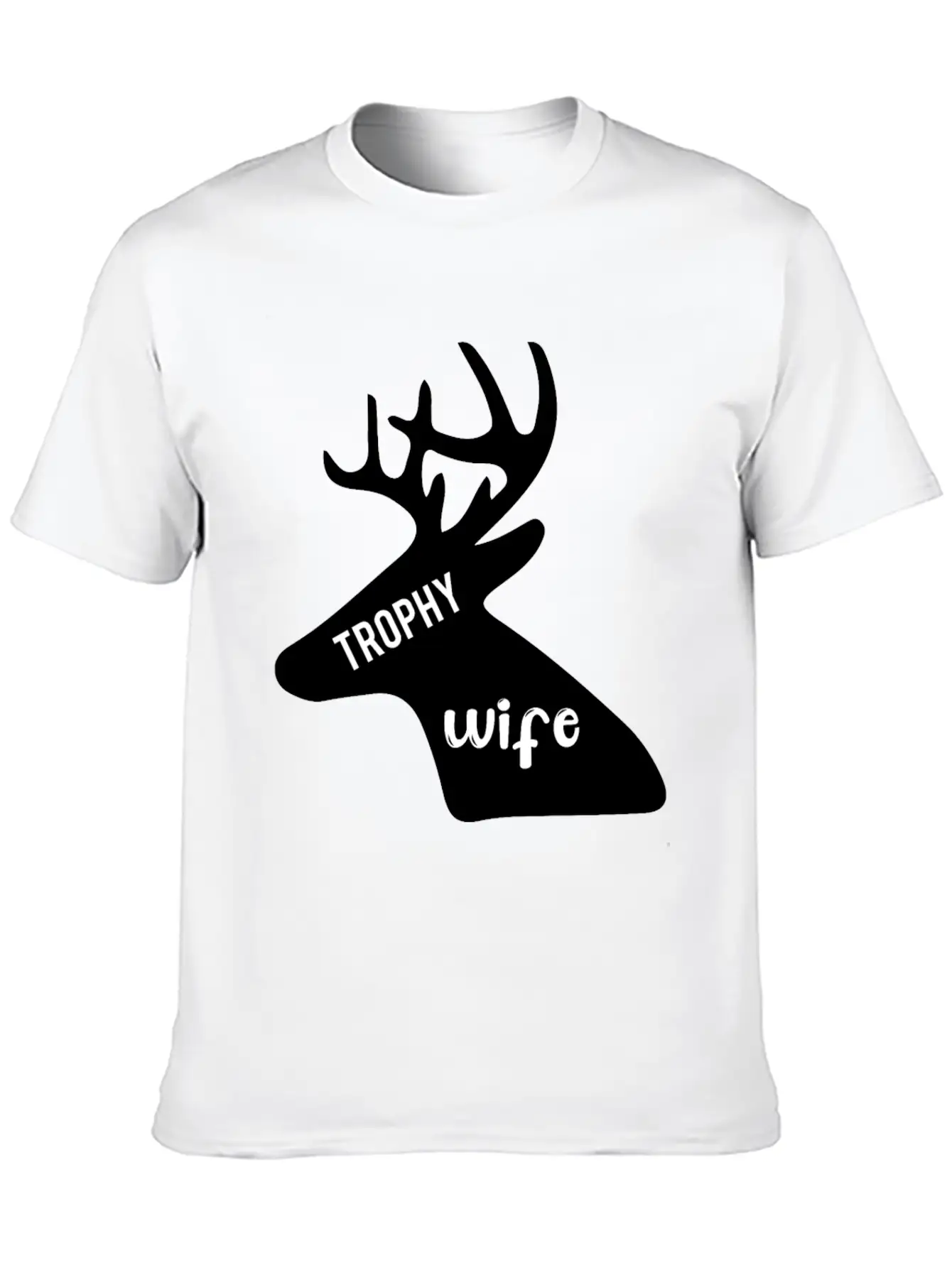 Trophy Wife Casual Graphic T-Shirt – Simple And Comfortable Daily Wear