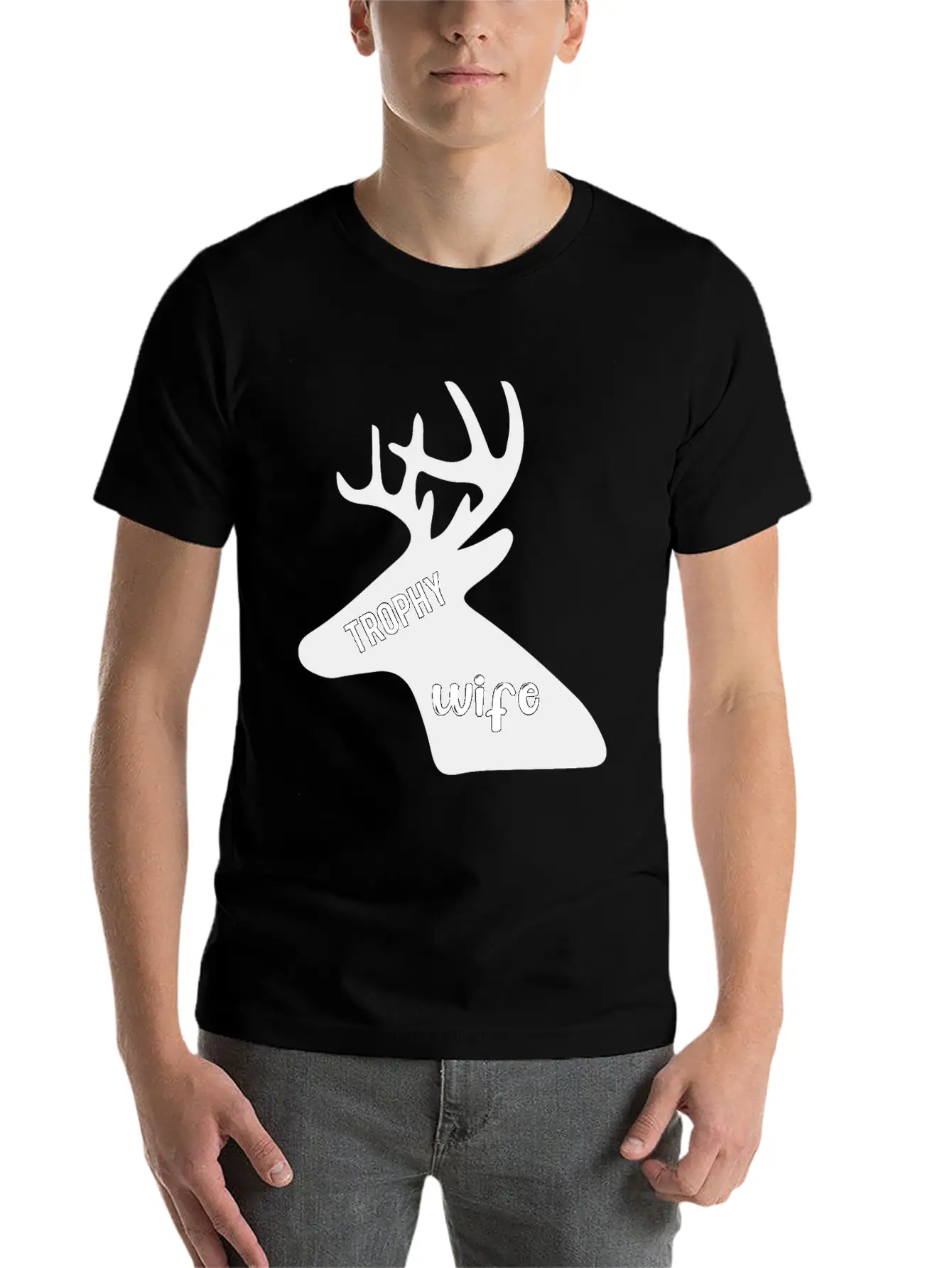 Trophy Wife Casual Graphic T-Shirt – Simple And Comfortable Daily Wear