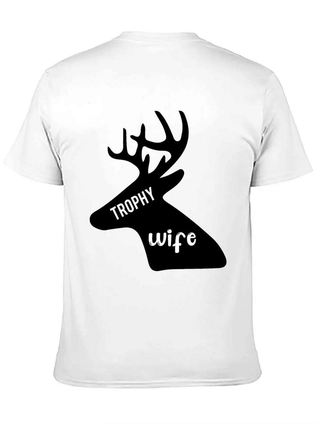 Trophy Wife Casual Graphic T-Shirt – Simple And Comfortable Daily Wear