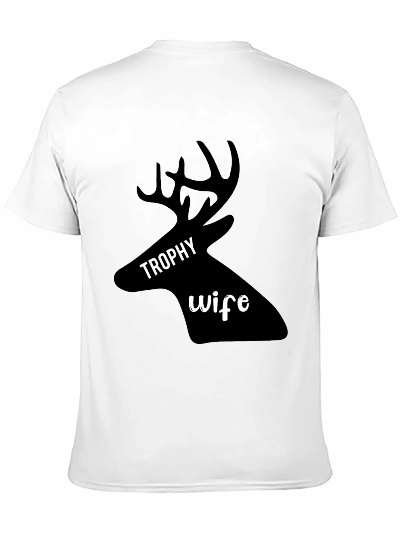 Trophy Wife Casual Graphic T-Shirt – Simple And Comfortable Daily Wear