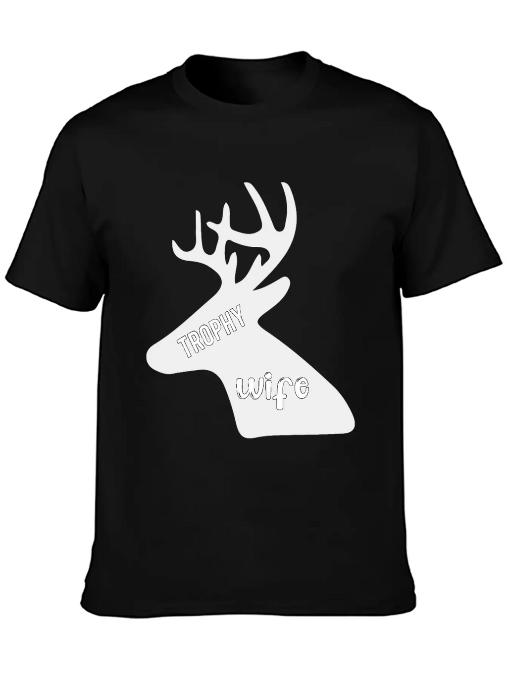 Trophy Wife Casual Graphic T-Shirt – Simple And Comfortable Daily Wear