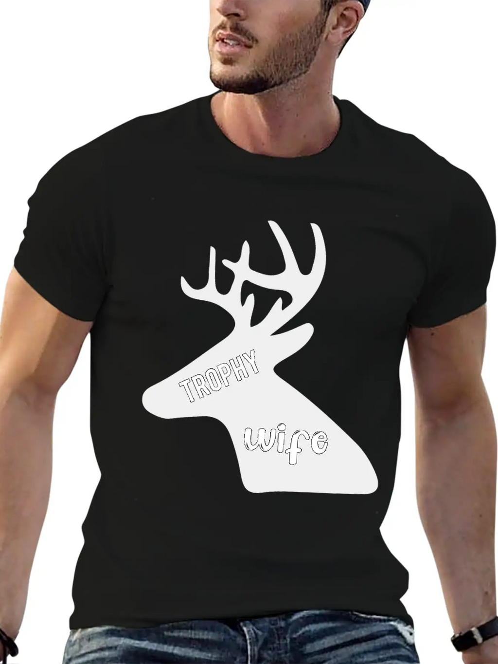 Trophy Wife Casual Graphic T-Shirt – Simple And Comfortable Daily Wear
