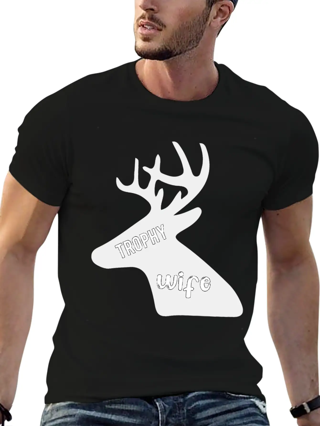 Trophy Wife Casual Graphic T-Shirt – Simple And Comfortable Daily Wear
