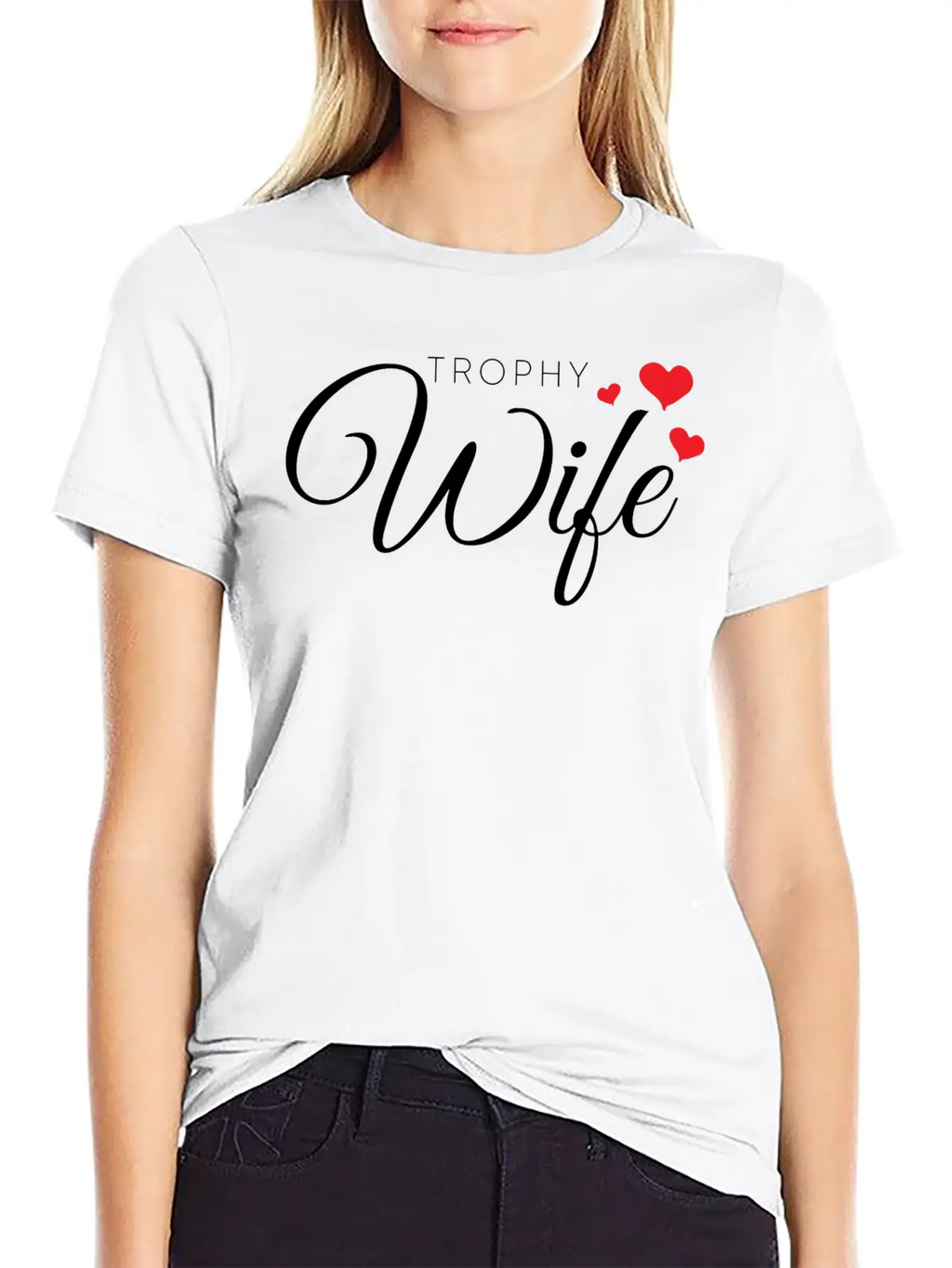 Trophy Wife Unisex Casual T-Shirt – Clean Design For Daily Comfort