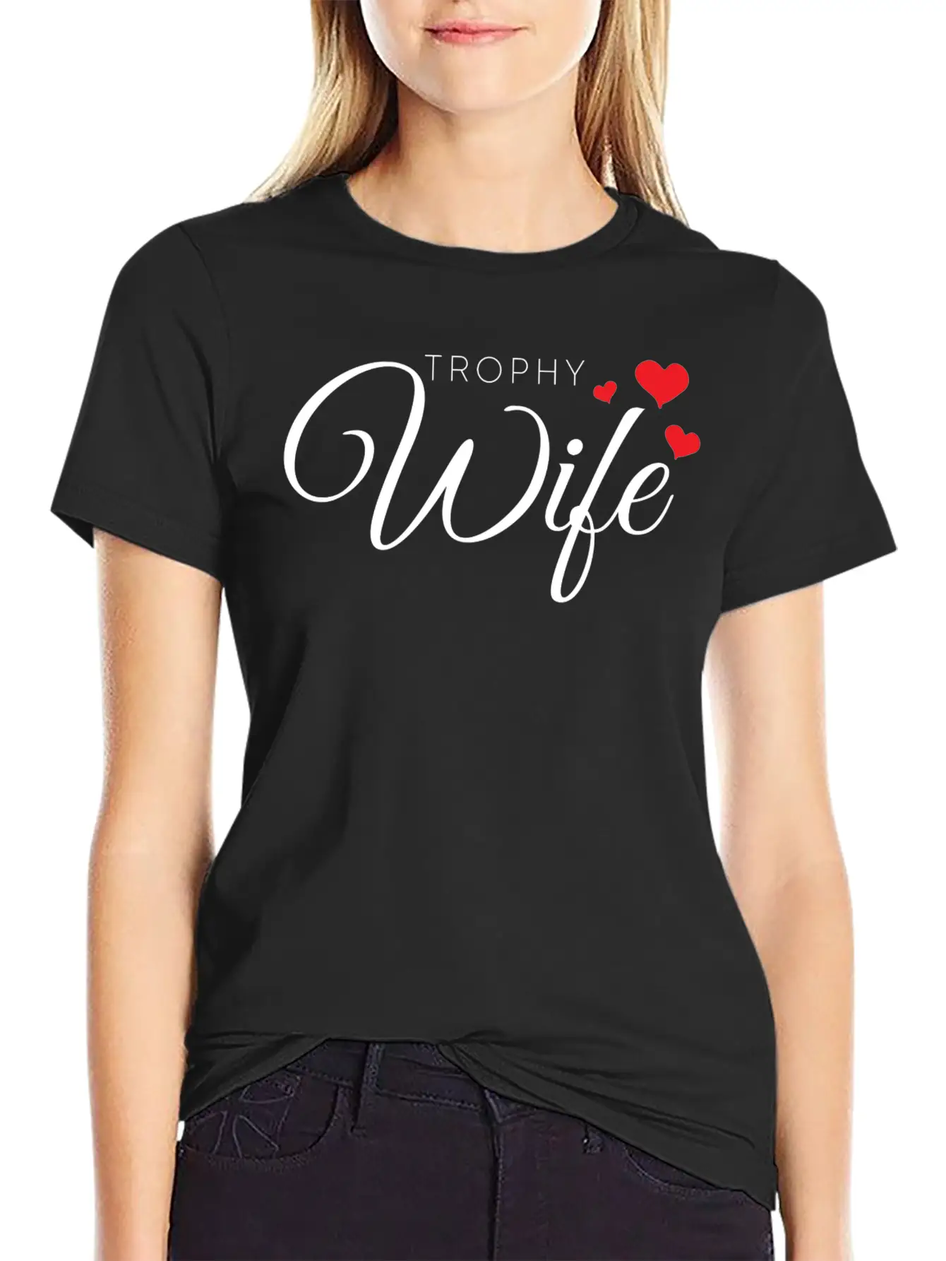 Trophy Wife Unisex Casual T-Shirt – Clean Design For Daily Comfort