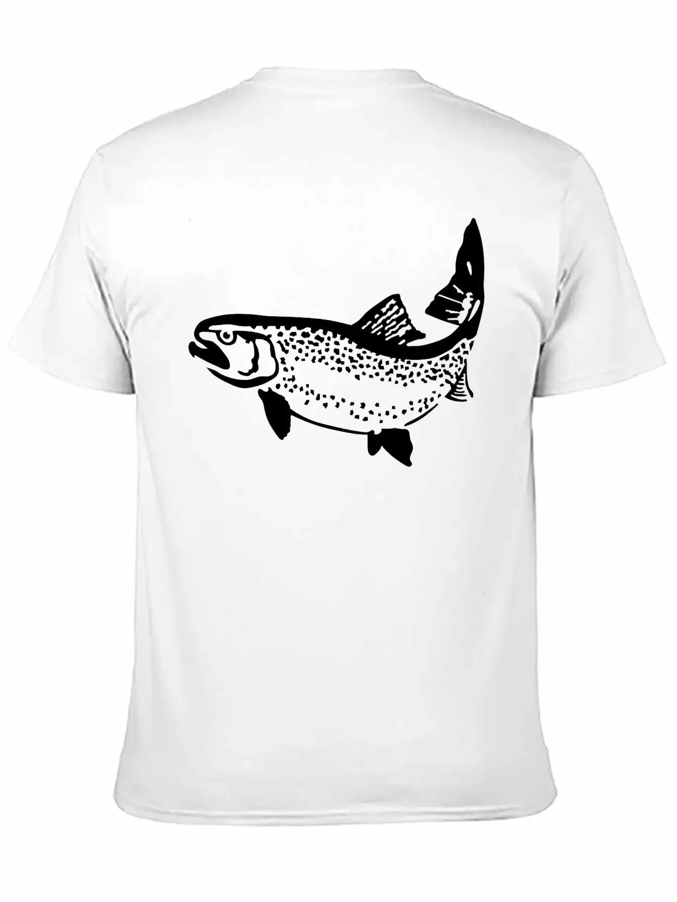 Trout Unisex Short Sleeve Soft Cotton T-Shirt – Casual Everyday Wear