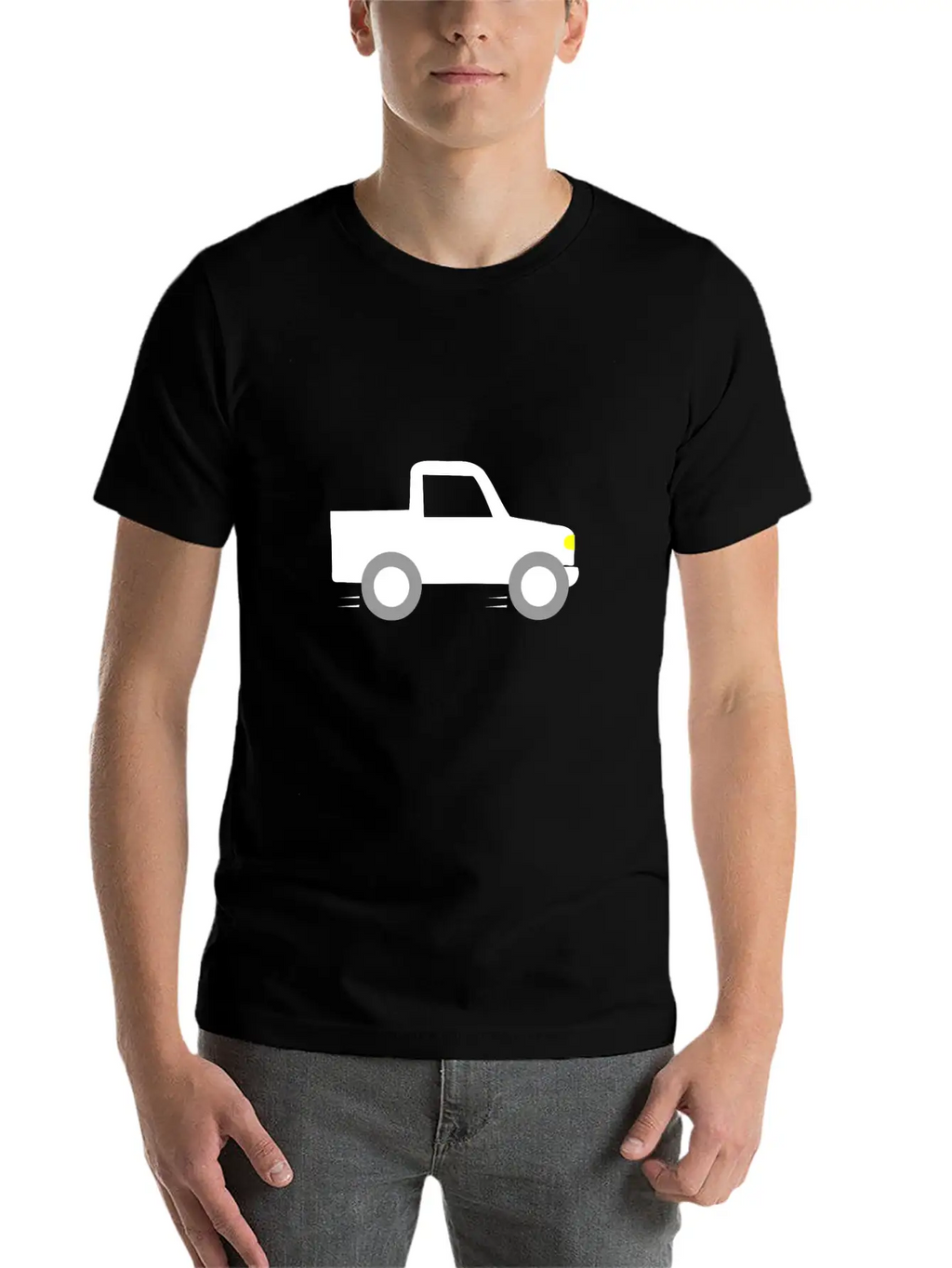 Truck Car Breathable Soft Cotton T-Shirt – Timeless Casual Look