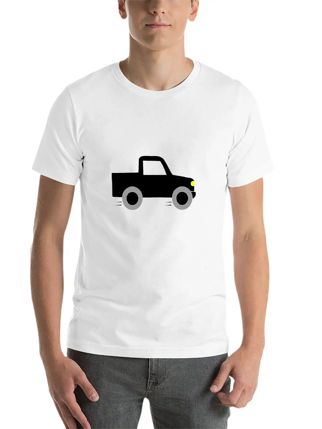 Truck Car Breathable Soft Cotton T-Shirt – Timeless Casual Look