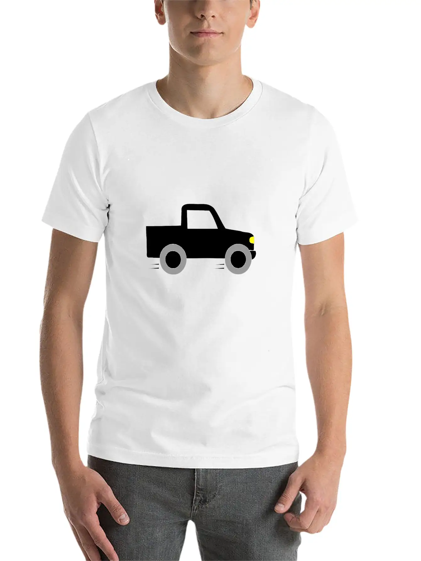 Truck Car Breathable Soft Cotton T-Shirt – Timeless Casual Look