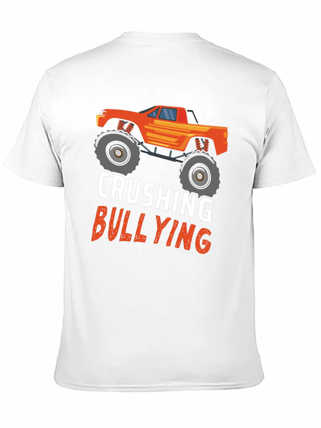 Truck Crushing Bullying Kind Kindness Unity Day Unisex Casual T-Shirt – Clean Design For Daily Comfort