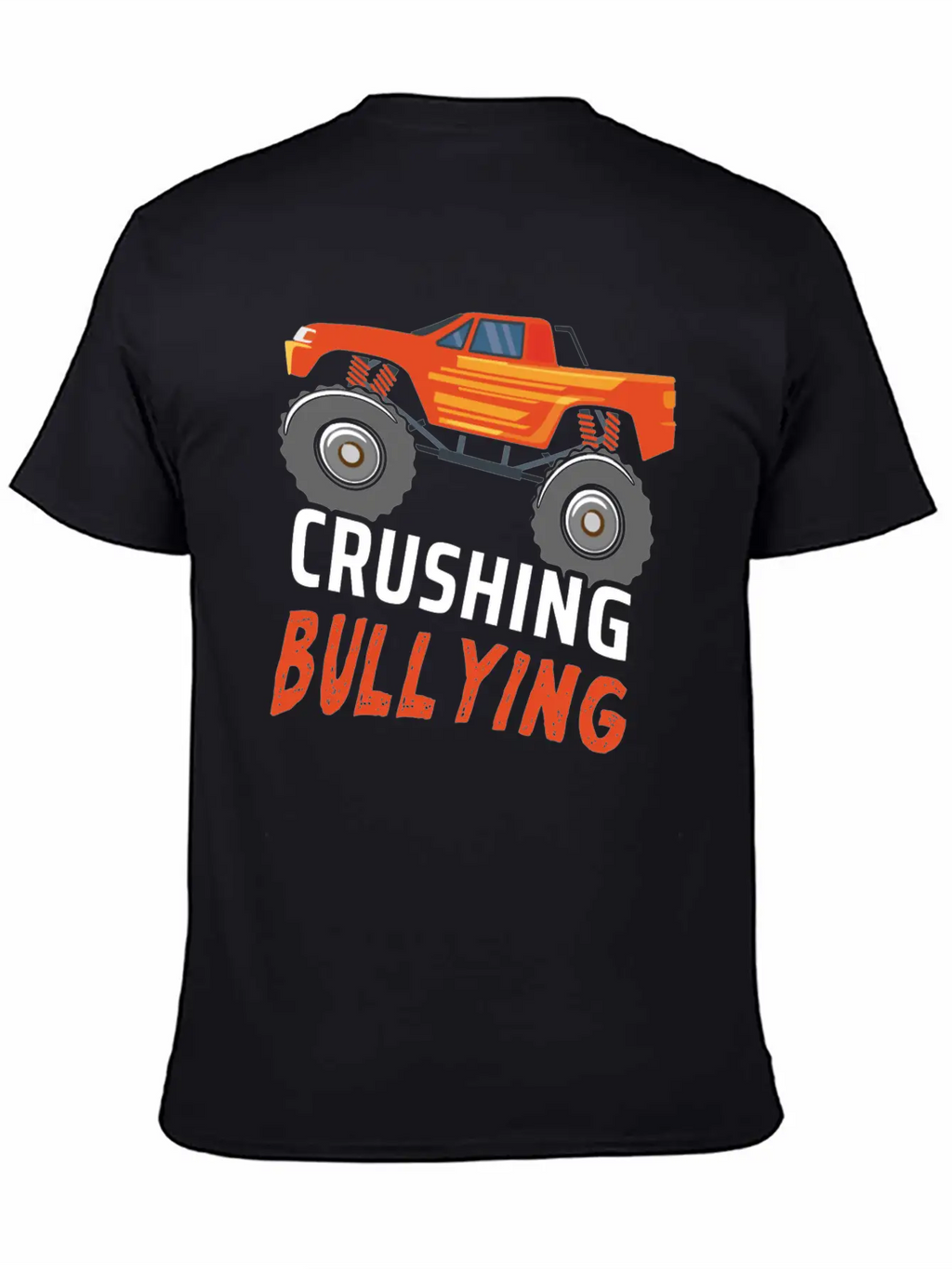 Truck Crushing Bullying Kind Kindness Unity Day Unisex Casual T-Shirt – Clean Design For Daily Comfort