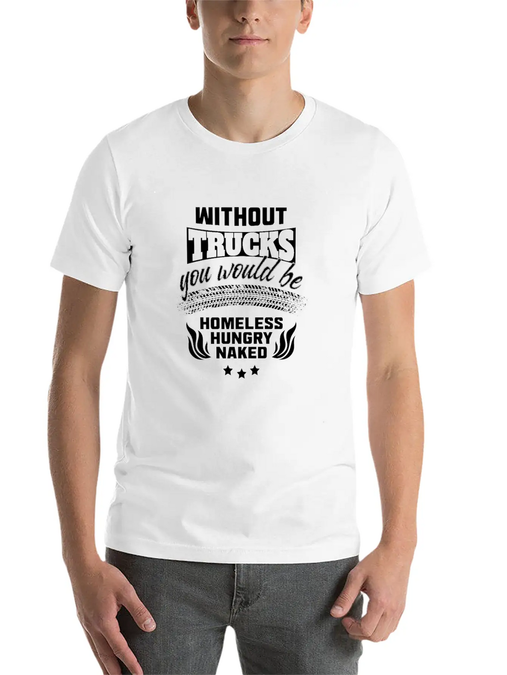 Truck Driver And Trucker Gift Idea Unisex Casual T-Shirt – Clean Design For Daily Comfort