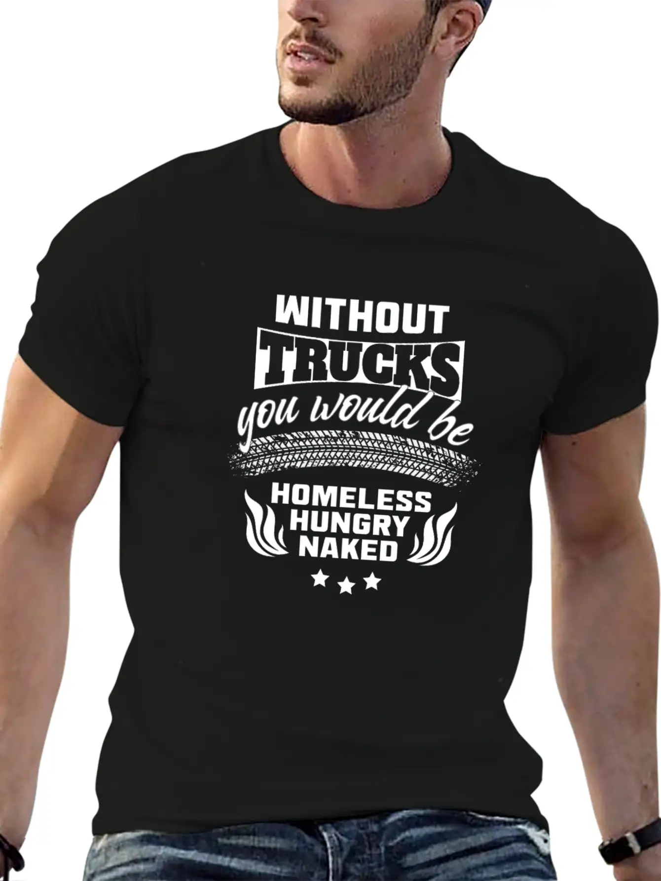 Truck Driver And Trucker Gift Idea Unisex Casual T-Shirt – Clean Design For Daily Comfort
