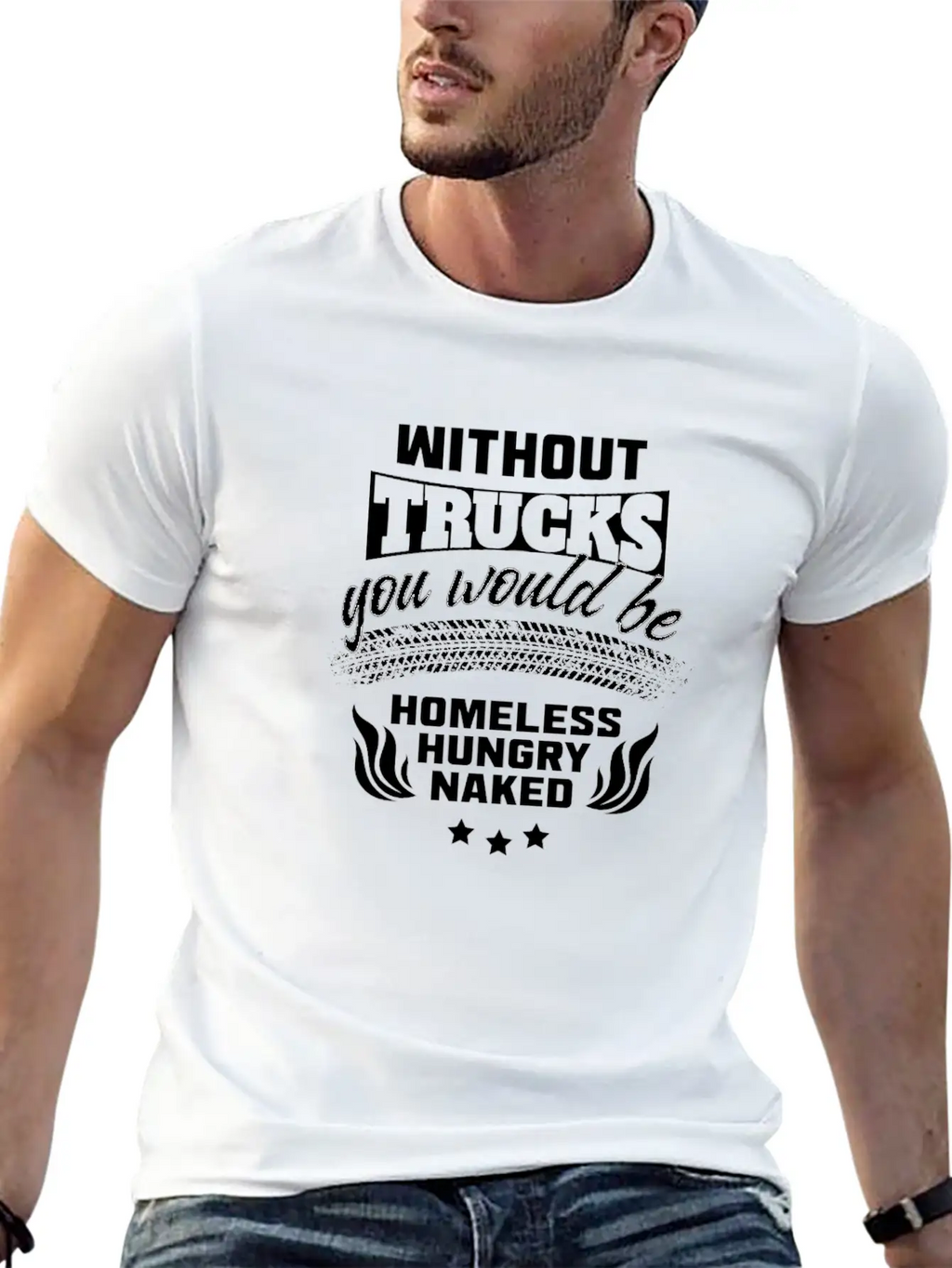 Truck Driver And Trucker Gift Idea Unisex Casual T-Shirt – Clean Design For Daily Comfort
