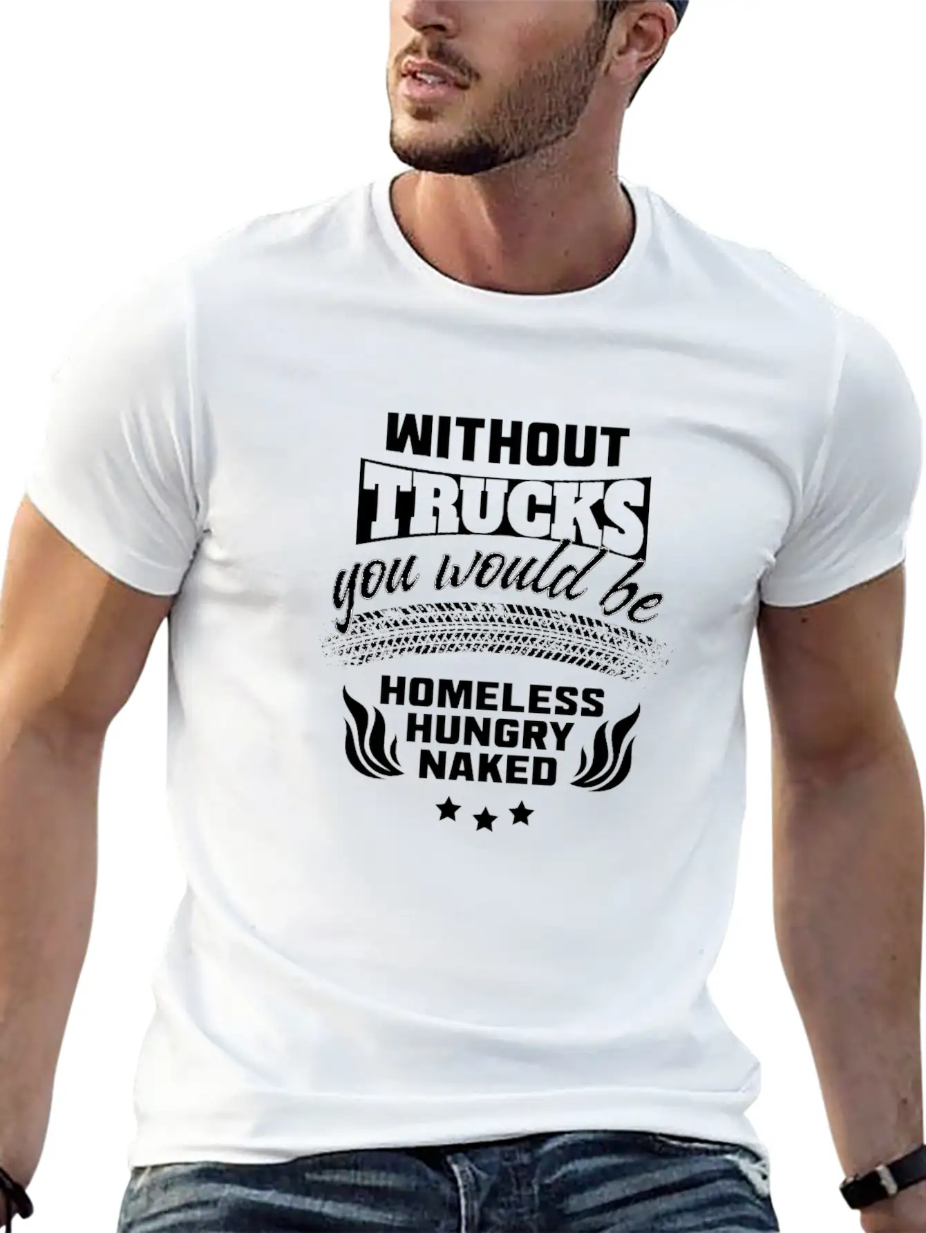 Truck Driver And Trucker Gift Idea Unisex Casual T-Shirt – Clean Design For Daily Comfort