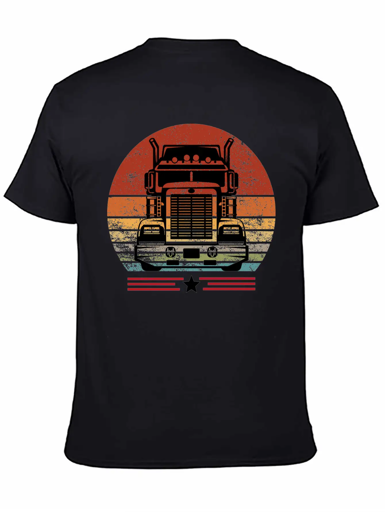 Truck Driver Birthday Present, Truck Driver Gifts Unisex Short Sleeve Soft Cotton T-Shirt – Casual Everyday Wear