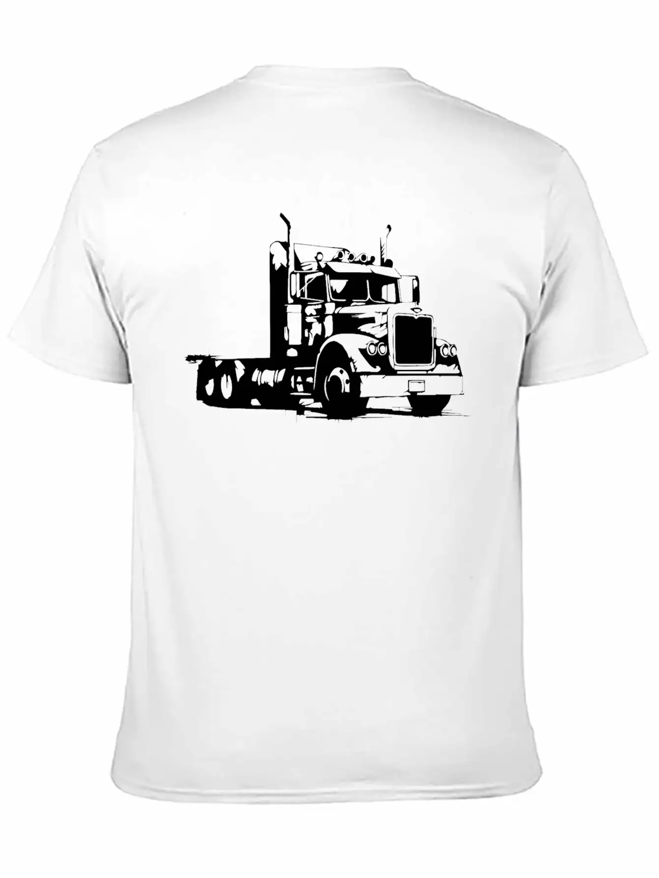 Truck Driver Breathable Soft Cotton T-Shirt – Timeless Casual Look