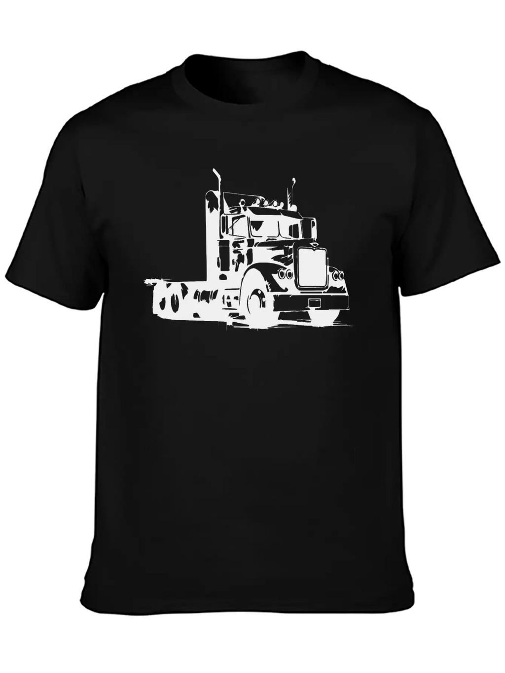 Truck Driver Breathable Soft Cotton T-Shirt – Timeless Casual Look