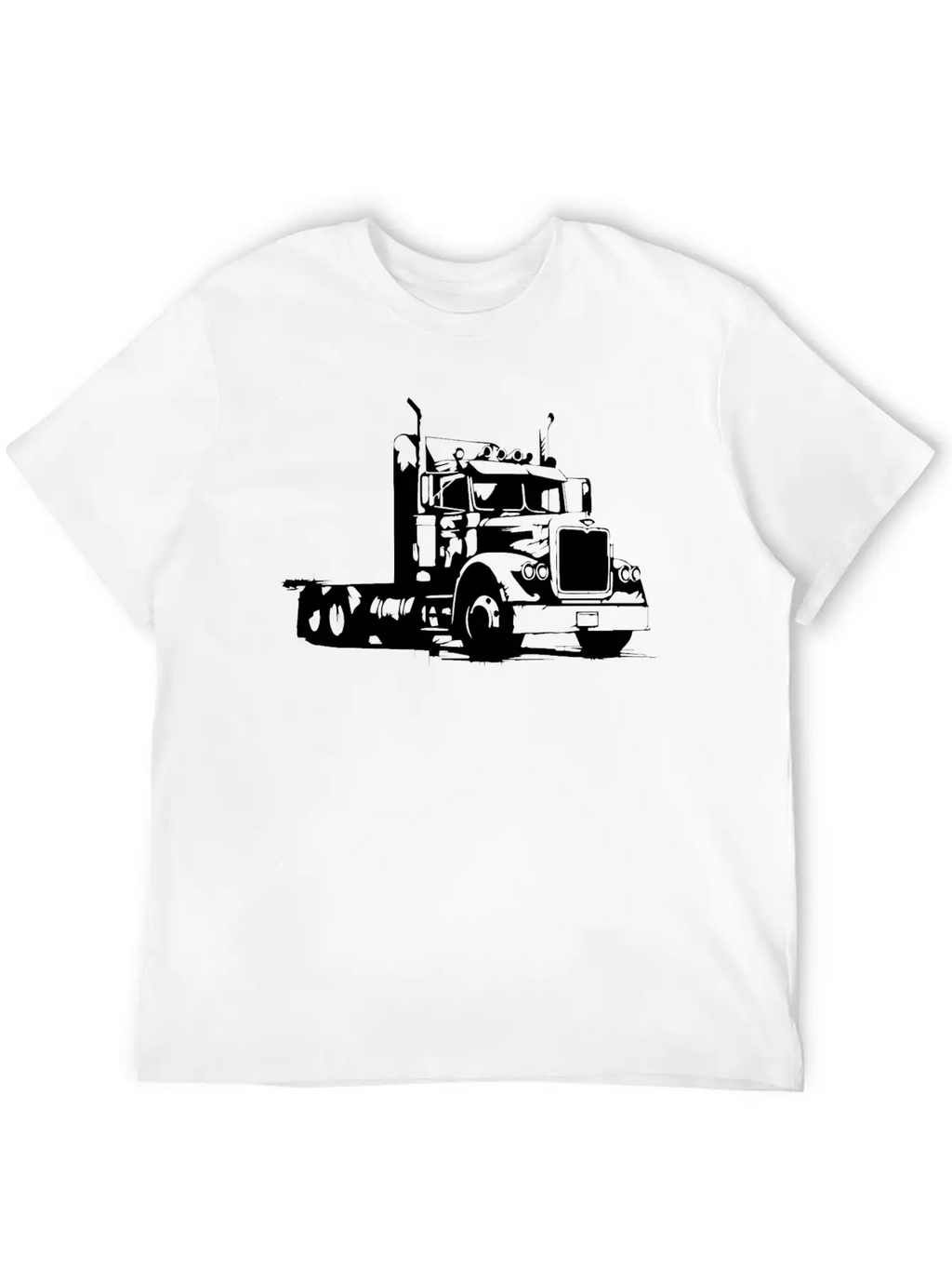 Truck Driver Breathable Soft Cotton T-Shirt – Timeless Casual Look