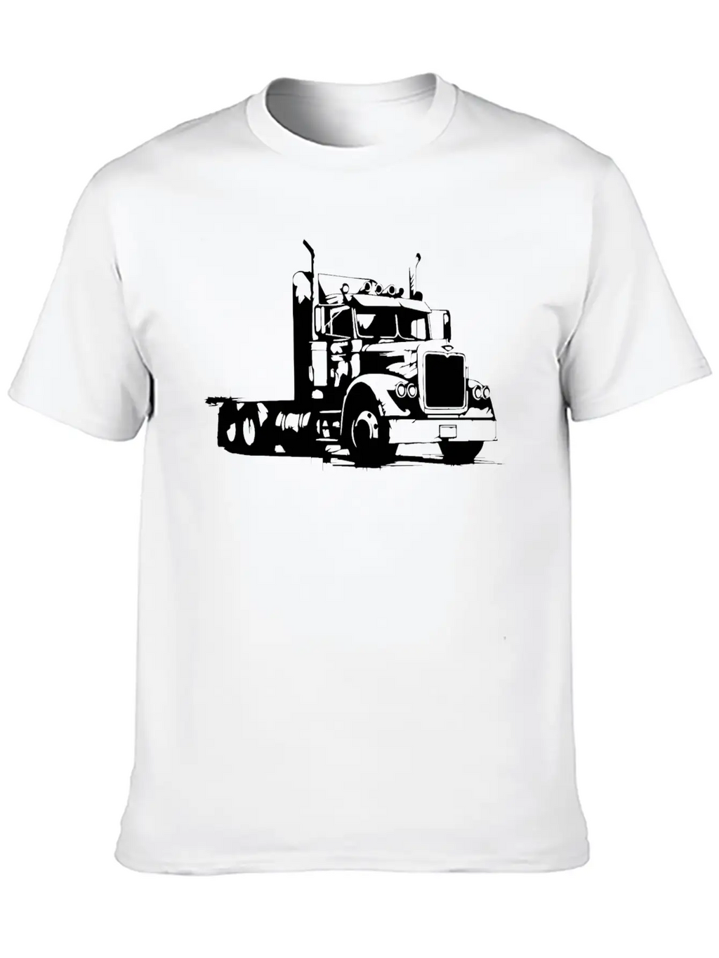 Truck Driver Breathable Soft Cotton T-Shirt – Timeless Casual Look