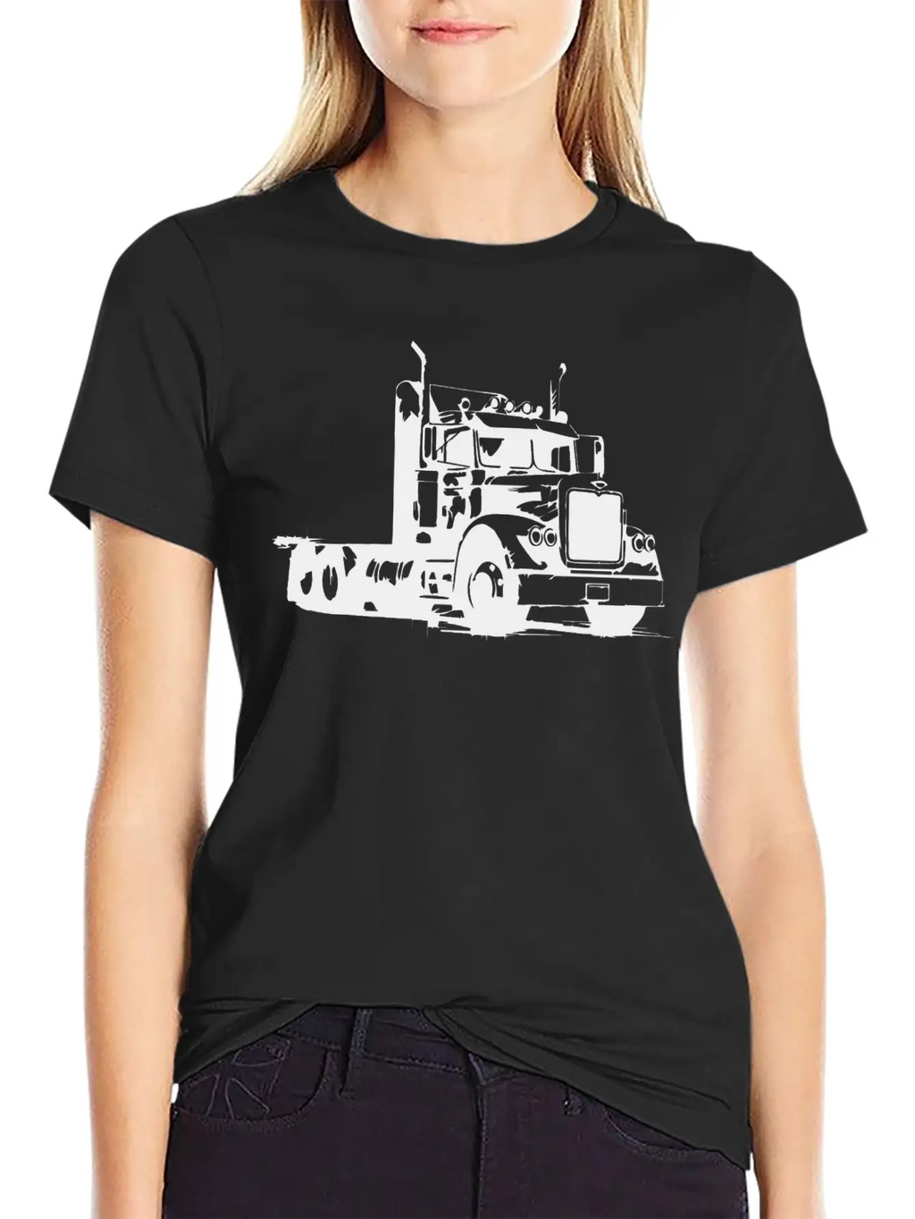Truck Driver Breathable Soft Cotton T-Shirt – Timeless Casual Look