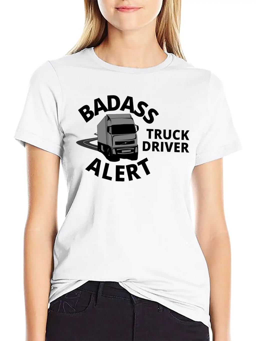 Truck Driver Casual Graphic T-Shirt – Simple And Comfortable Daily Wear