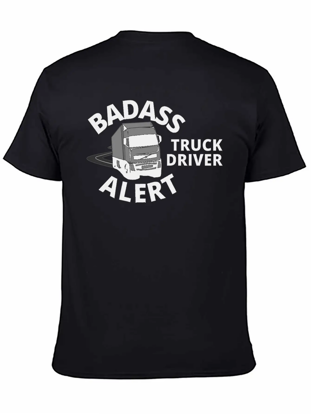 Truck Driver Casual Graphic T-Shirt – Simple And Comfortable Daily Wear
