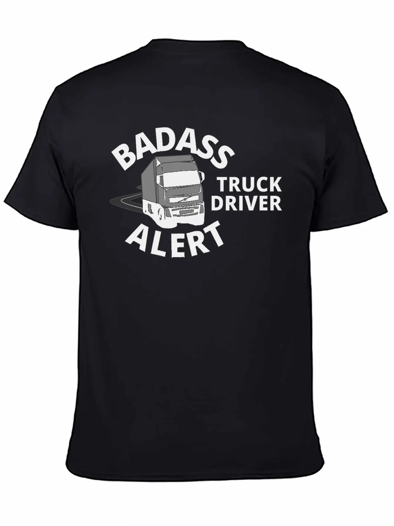Truck Driver Casual Graphic T-Shirt – Simple And Comfortable Daily Wear