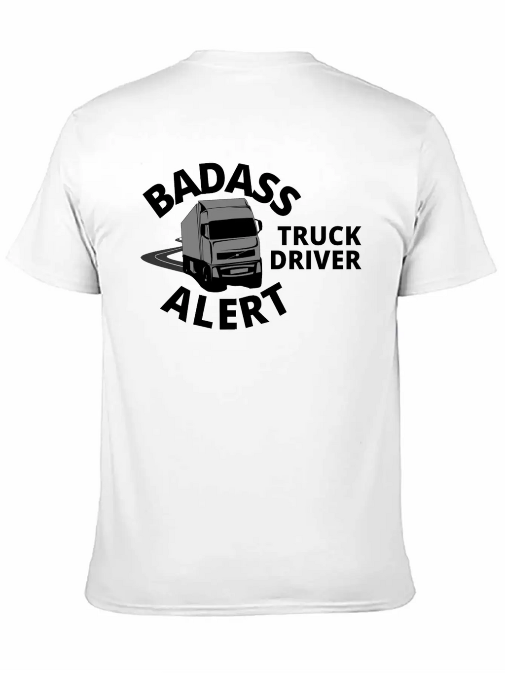 Truck Driver Casual Graphic T-Shirt – Simple And Comfortable Daily Wear