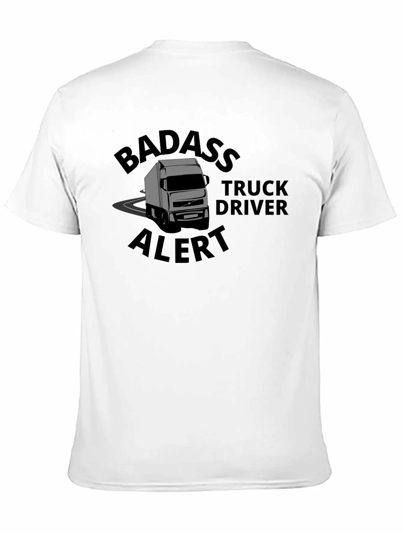 Truck Driver Casual Graphic T-Shirt – Simple And Comfortable Daily Wear