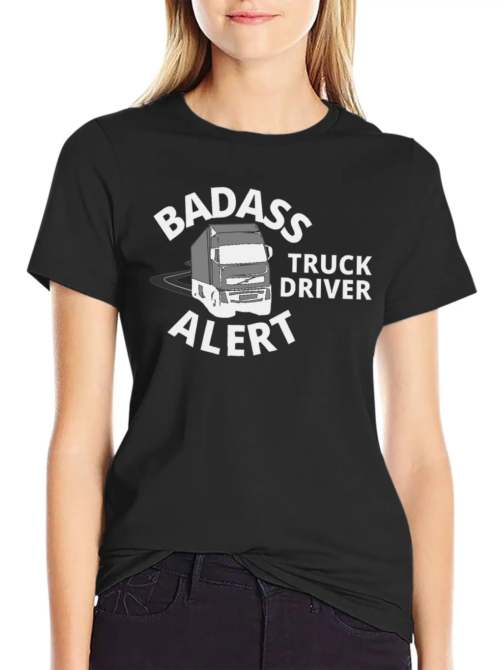 Truck Driver Casual Graphic T-Shirt – Simple And Comfortable Daily Wear