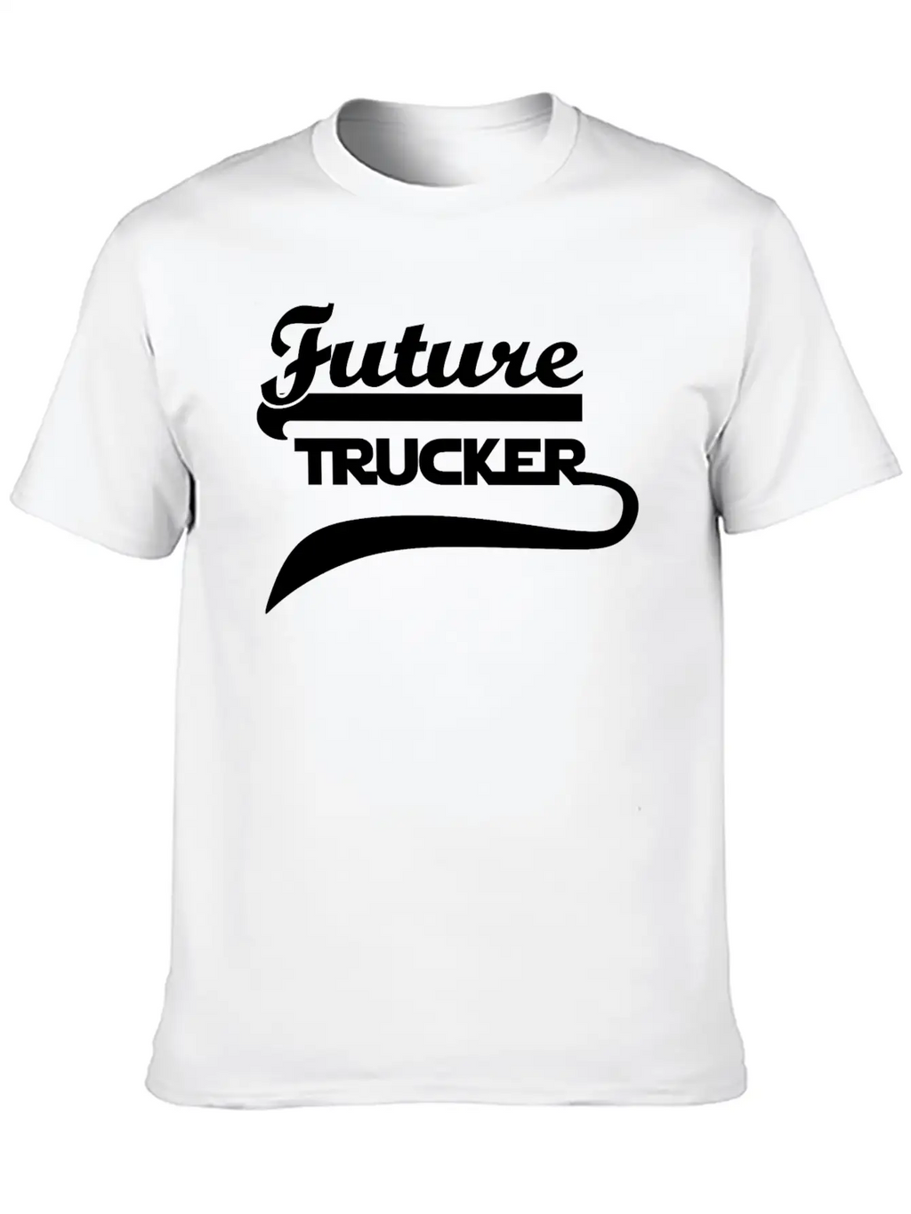 Truck Driver Classic Fit Graphic Tee For Daily Comfort – Unisex Cotton Shirt