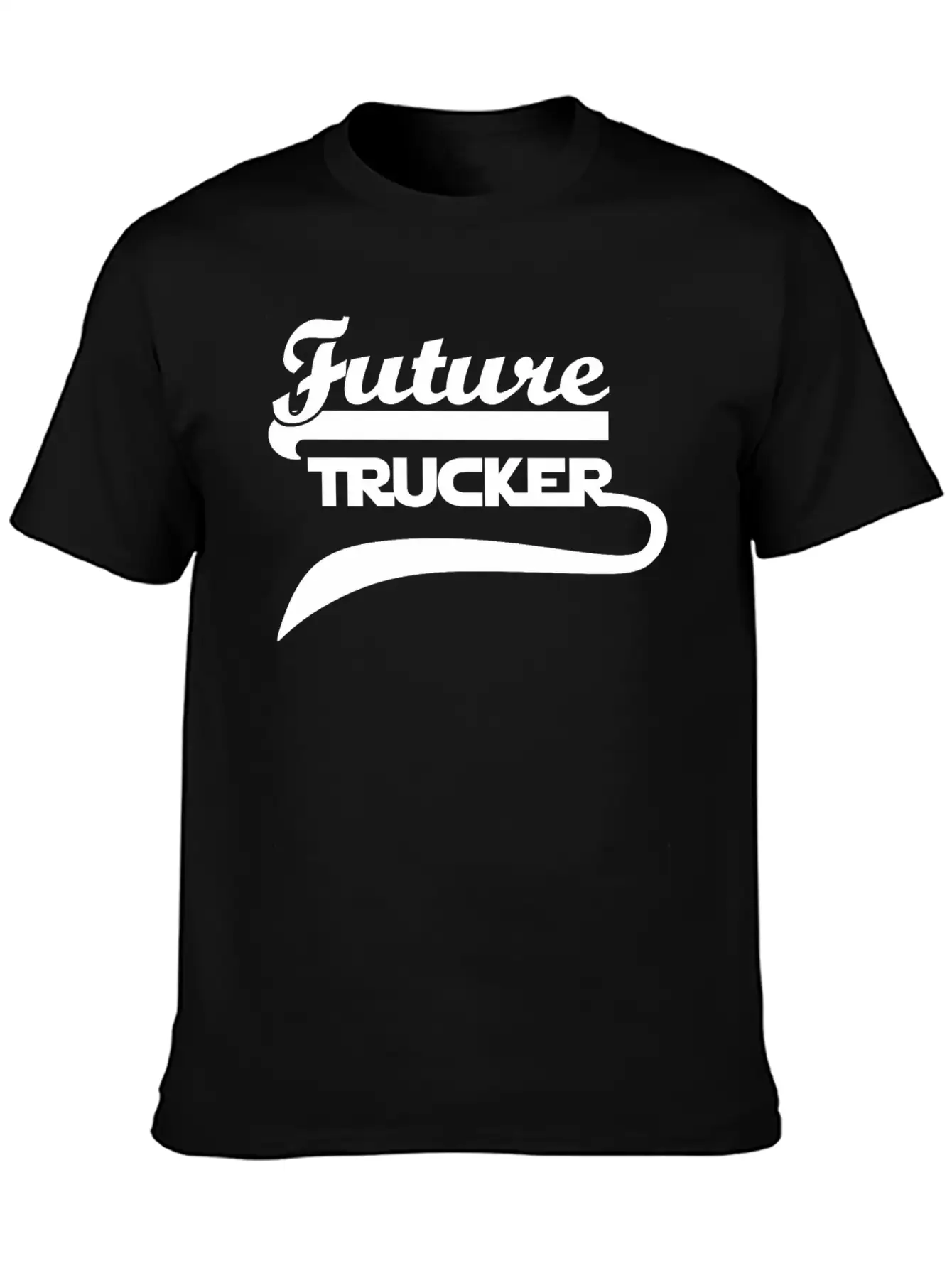 Truck Driver Classic Fit Graphic Tee For Daily Comfort – Unisex Cotton Shirt