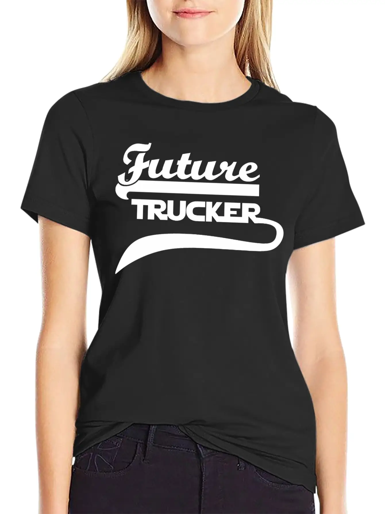 Truck Driver Classic Fit Graphic Tee For Daily Comfort – Unisex Cotton Shirt