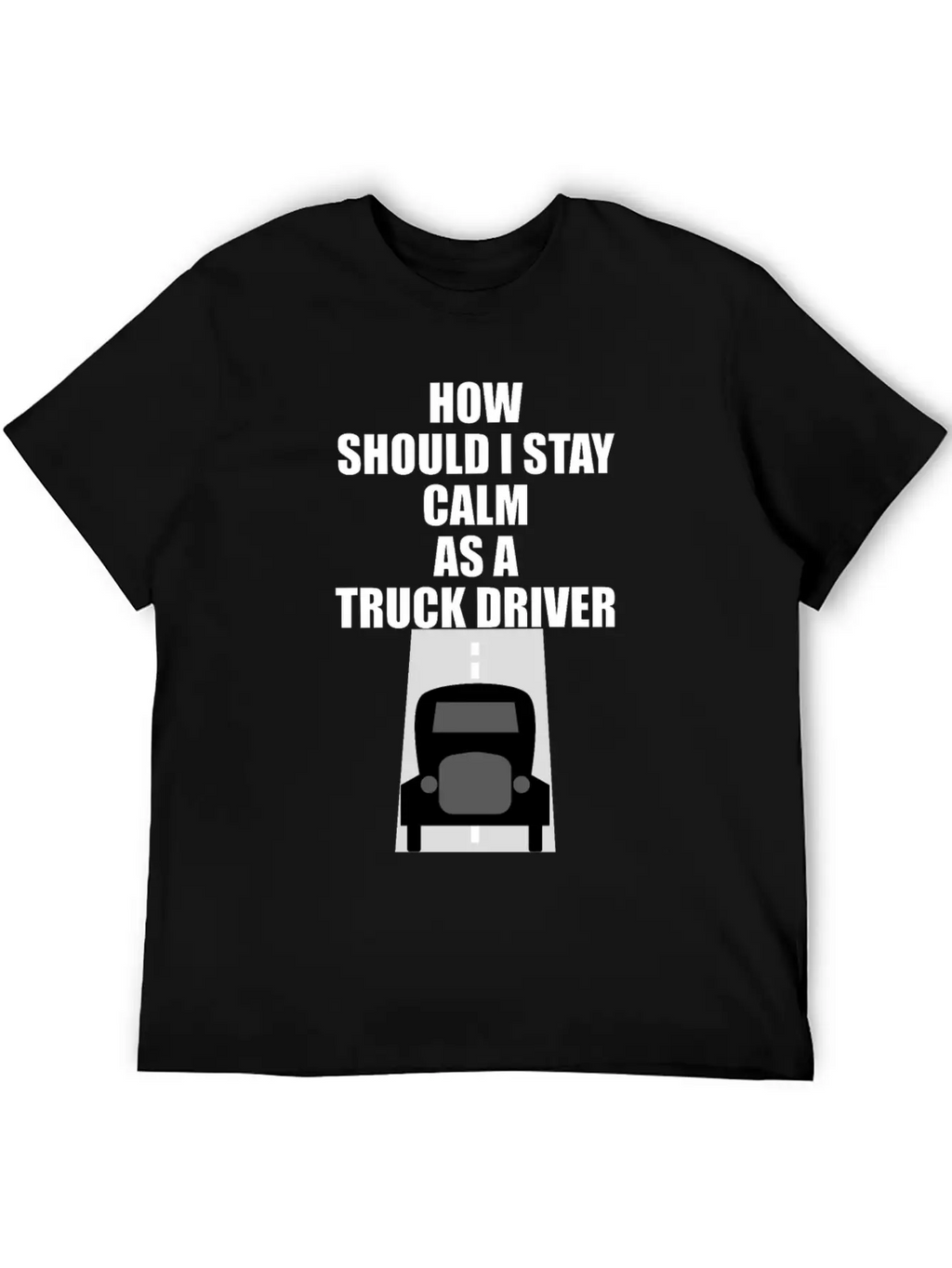 TRUCK DRIVER Essential Cotton Tee For Daily Outfits – Unisex Style