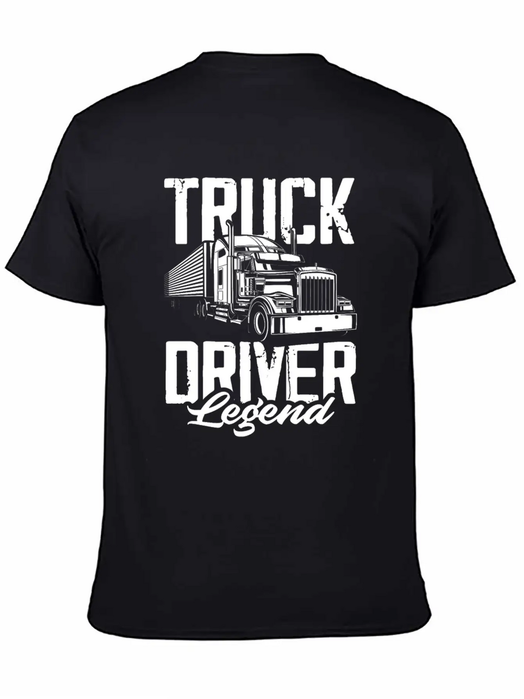Truck Driver Legend Stylish Everyday T-Shirt – Unisex Basic Cotton Tee