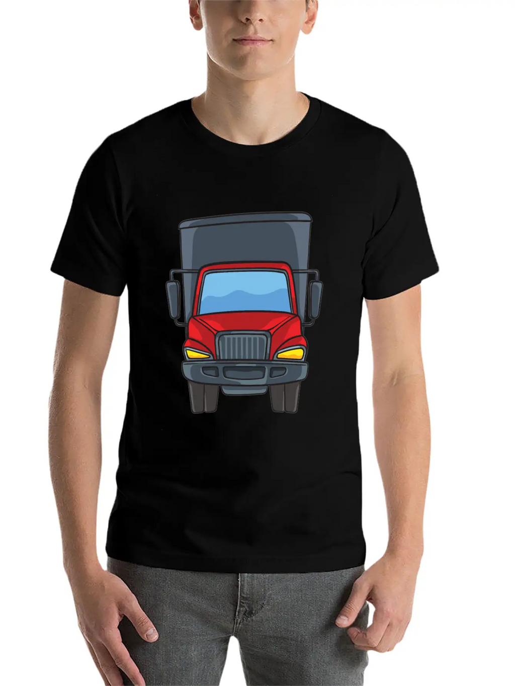 Truck Driver Long-distance Driver Trucker Truck Unisex Casual T-Shirt – Clean Design For Daily Comfort