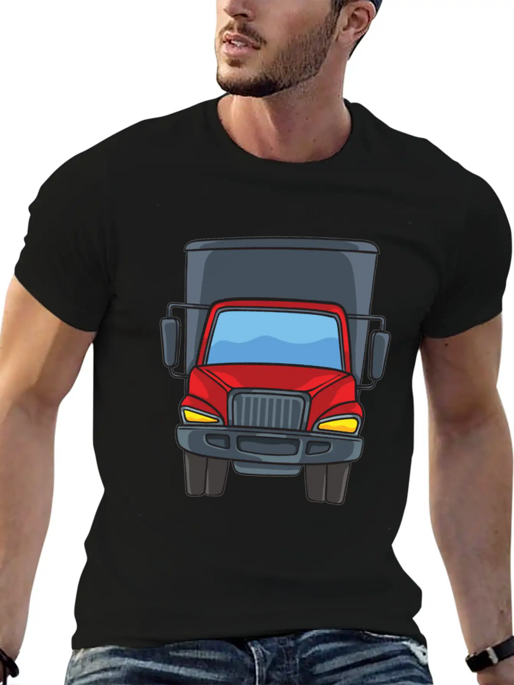 Truck Driver Long-distance Driver Trucker Truck Unisex Casual T-Shirt – Clean Design For Daily Comfort