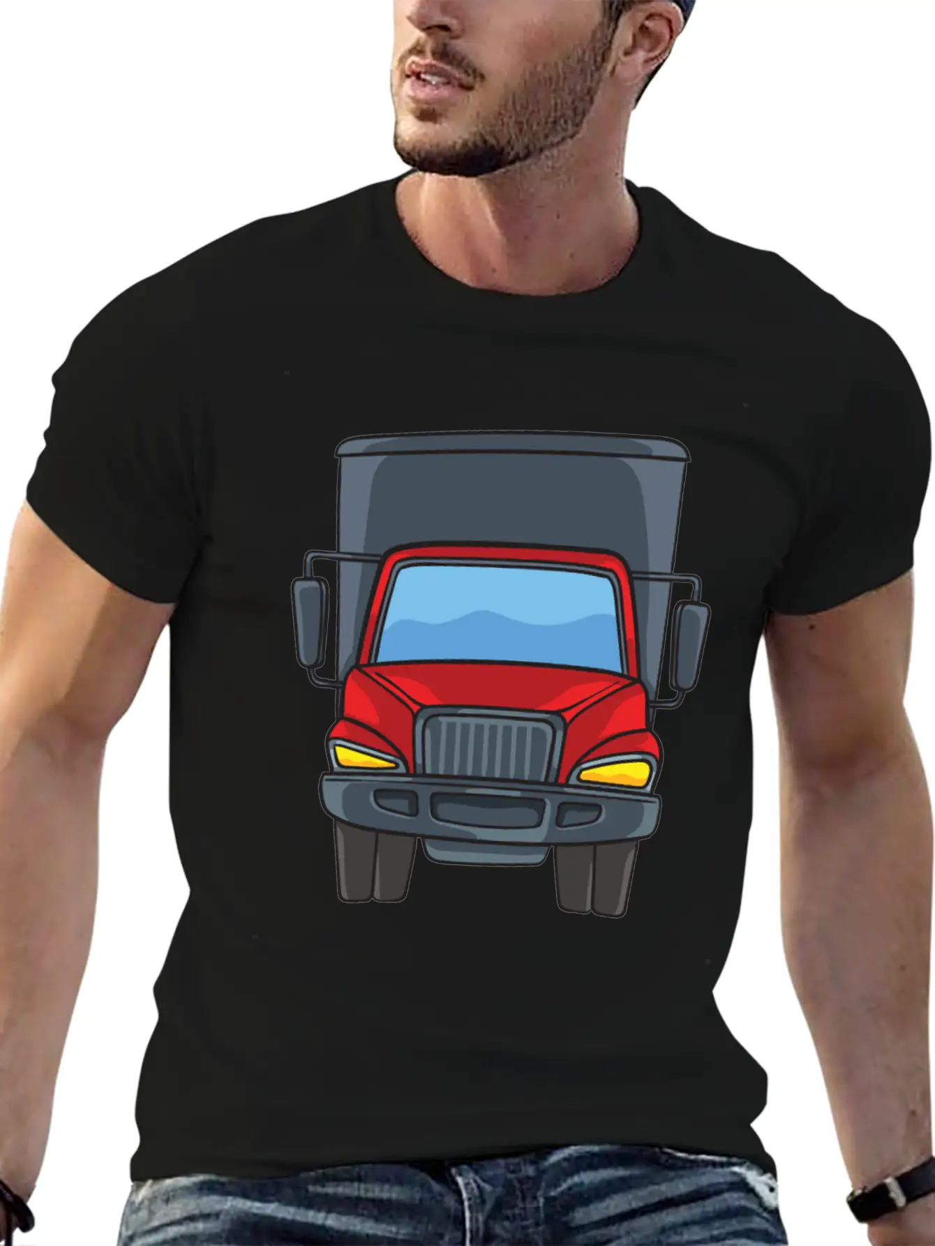 Truck Driver Long-distance Driver Trucker Truck Unisex Casual T-Shirt – Clean Design For Daily Comfort