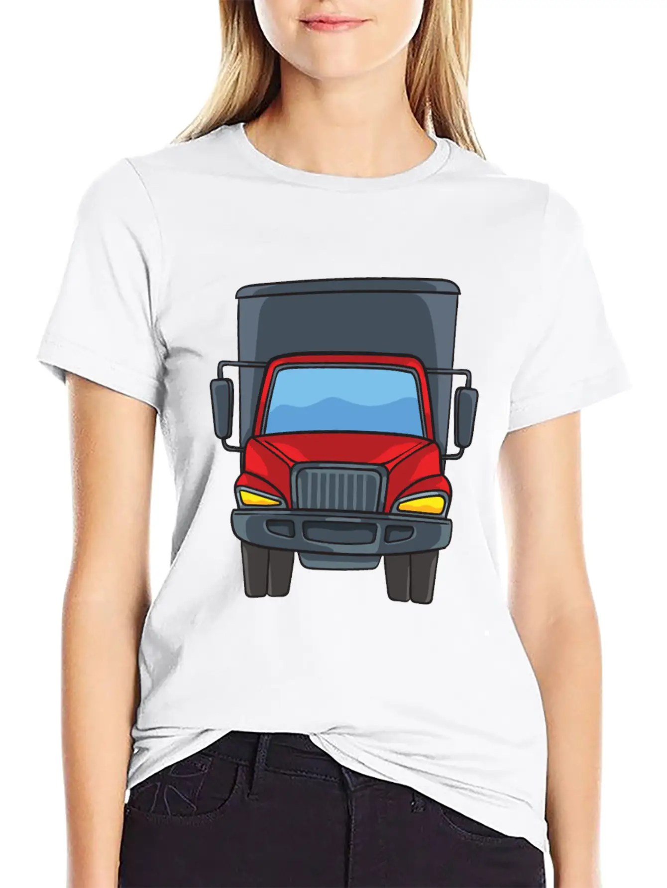 Truck Driver Long-distance Driver Trucker Truck Unisex Casual T-Shirt – Clean Design For Daily Comfort