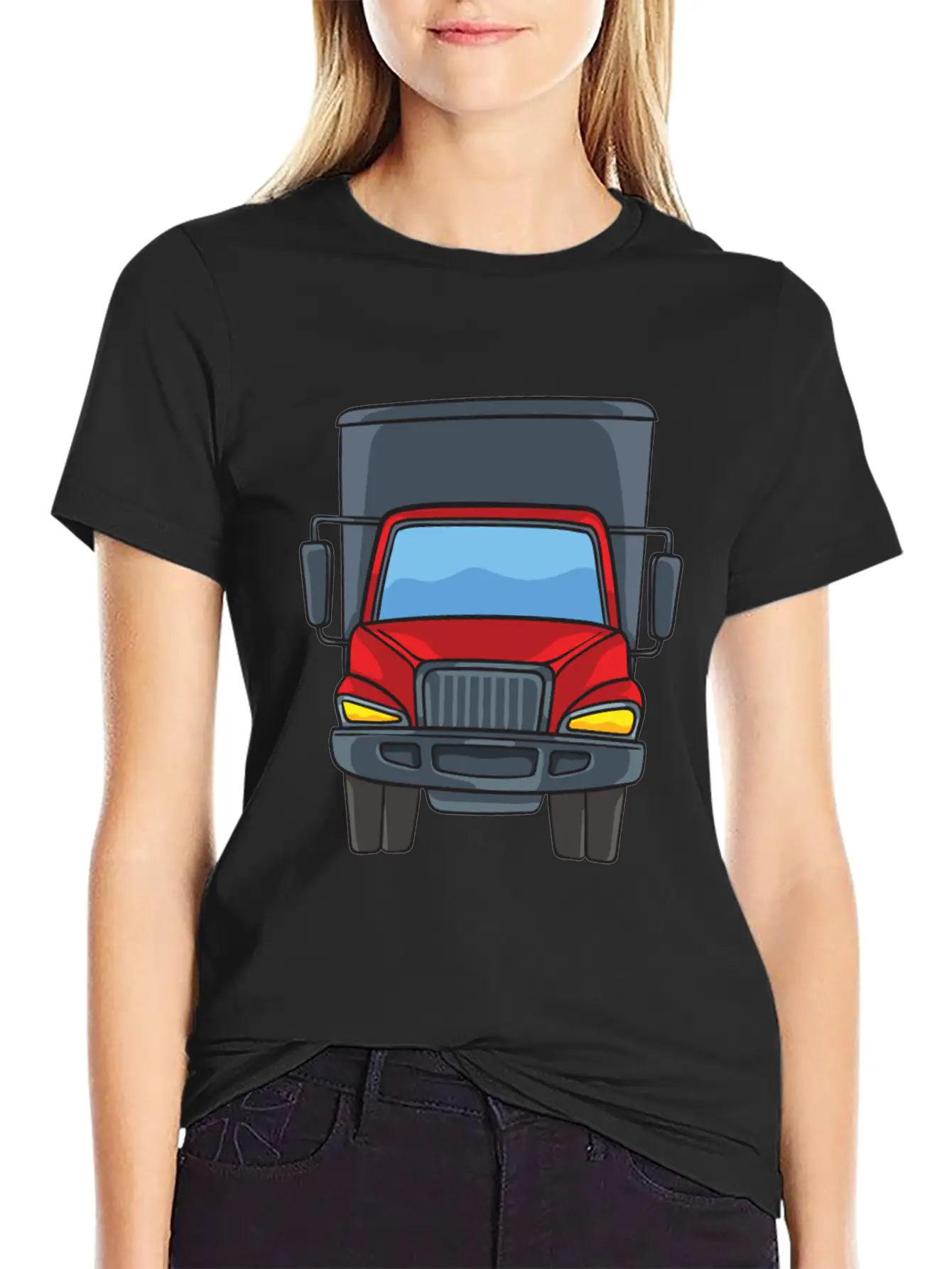 Truck Driver Long-distance Driver Trucker Truck Unisex Casual T-Shirt – Clean Design For Daily Comfort