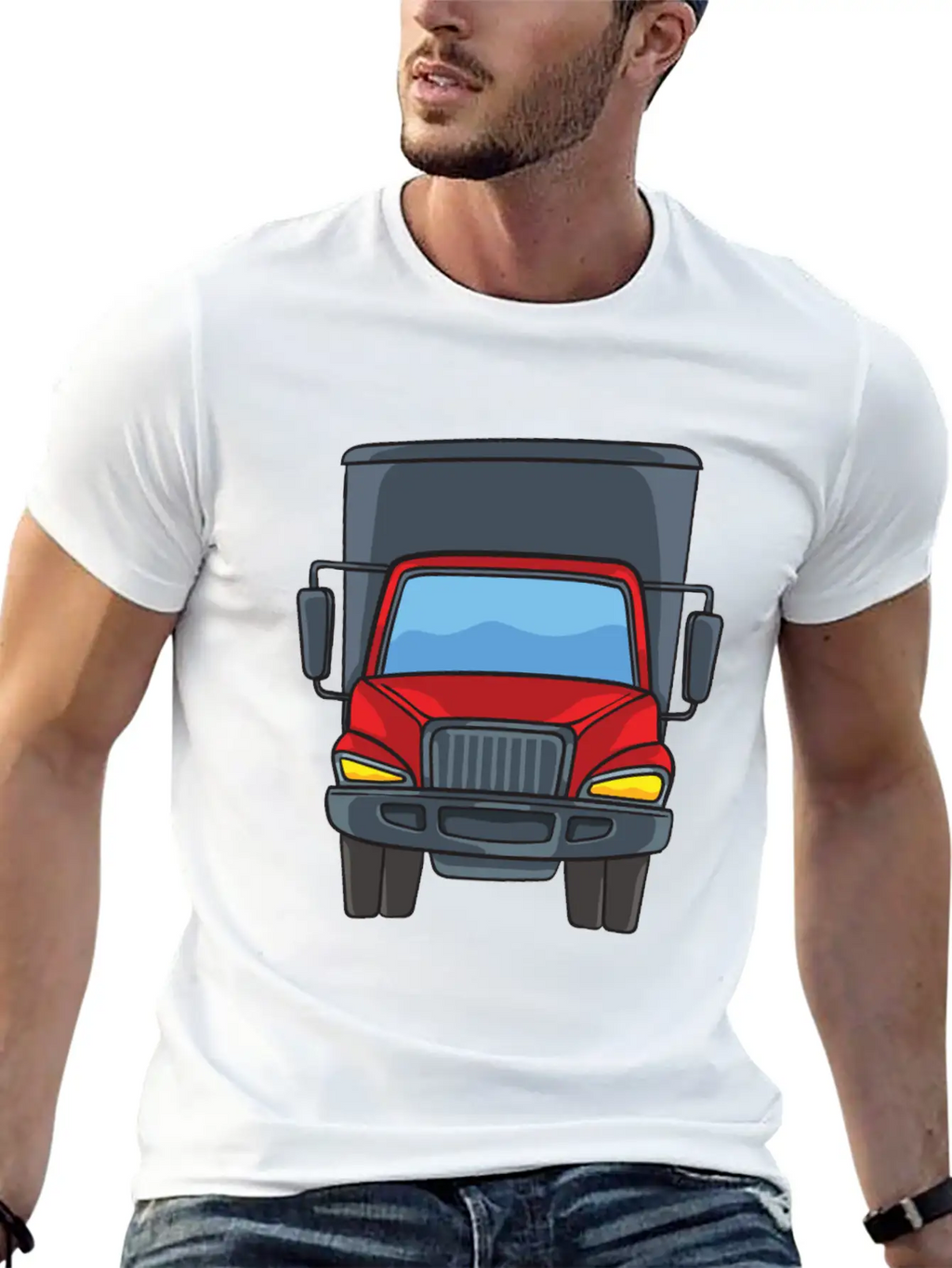Truck Driver Long-distance Driver Trucker Truck Unisex Casual T-Shirt – Clean Design For Daily Comfort
