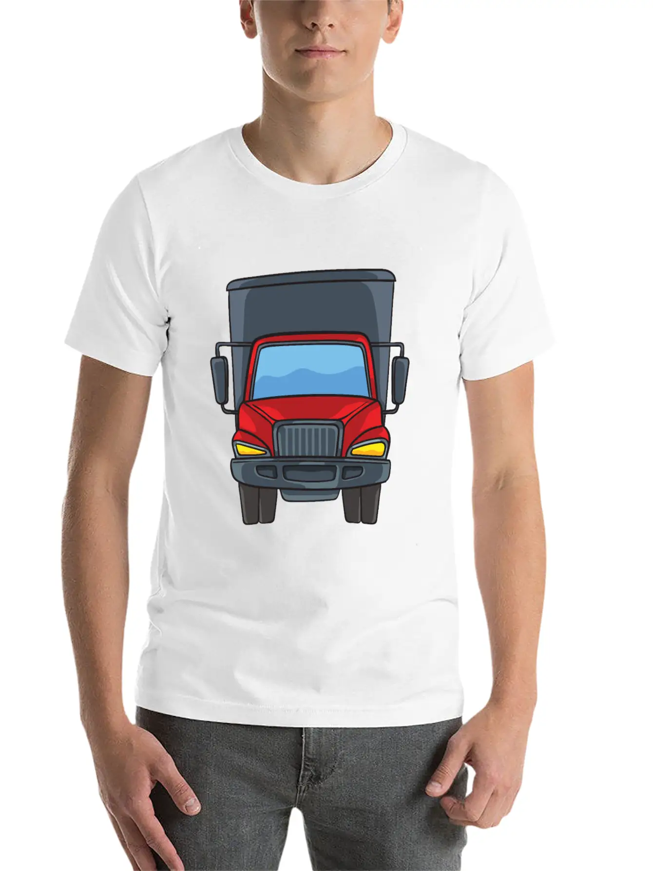 Truck Driver Long-distance Driver Trucker Truck Unisex Casual T-Shirt – Clean Design For Daily Comfort
