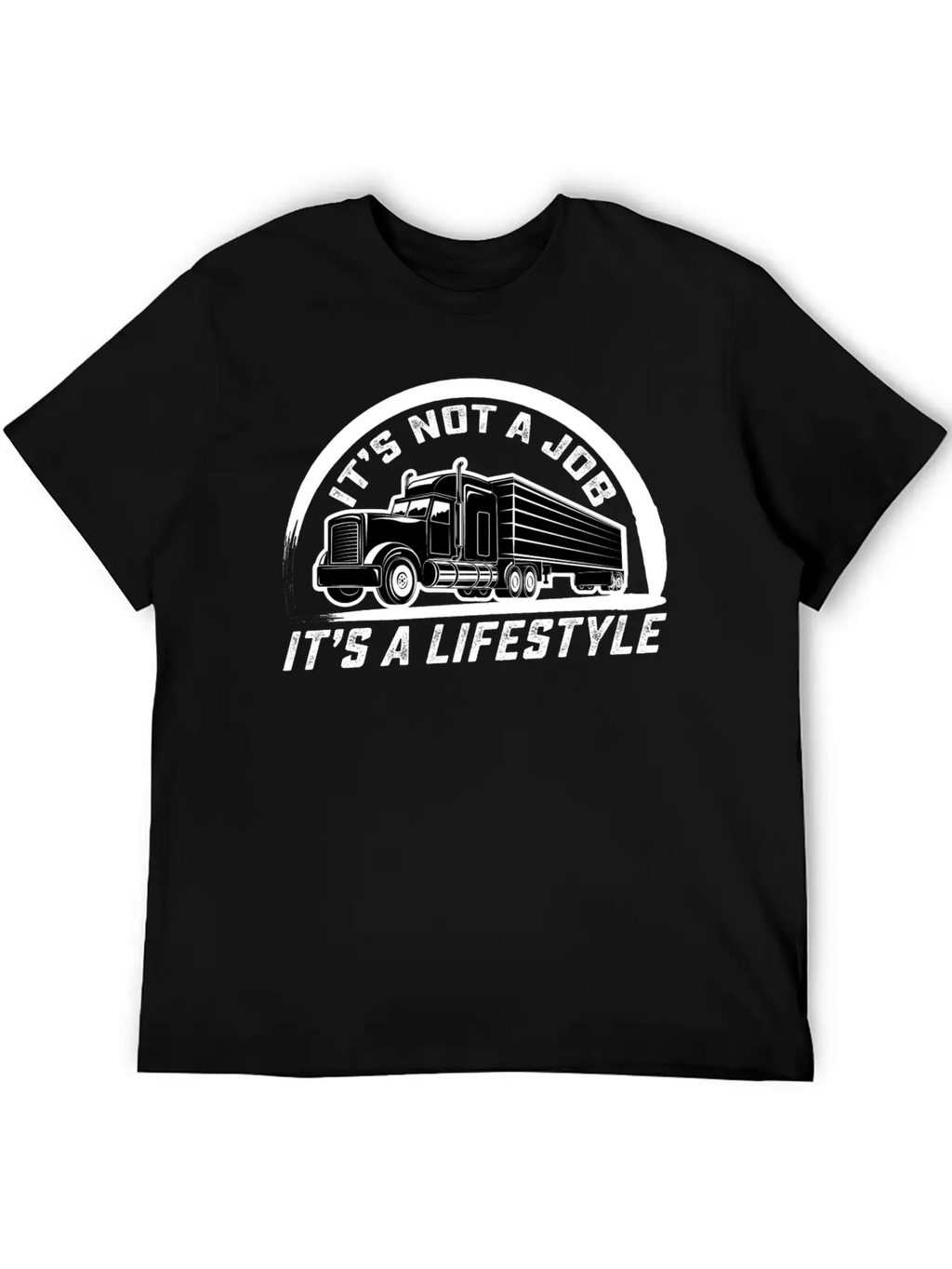 Truck Driver Motive T Shirt 117 Unisex Short Sleeve Soft Cotton T-Shirt – Casual Everyday Wear